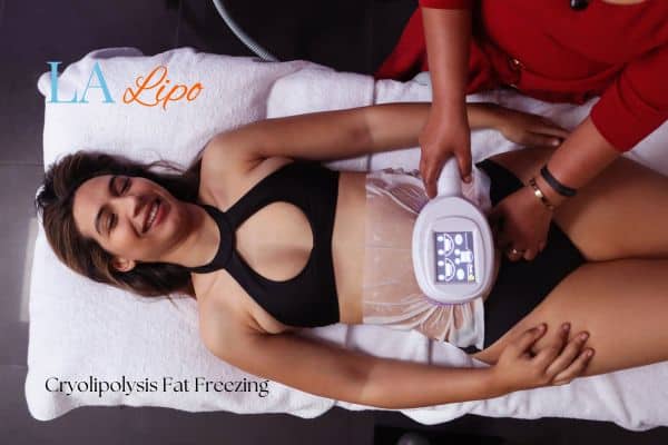 woman getting cryolipolysis Barrow