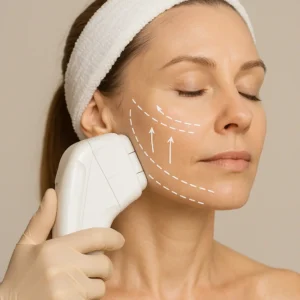 Woman having HI-FU to reduce wrinkles call LA LIPO Barrow Now!