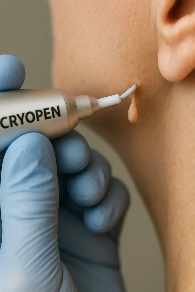Cryopen for skin tags removal Barrow speak to our team today!