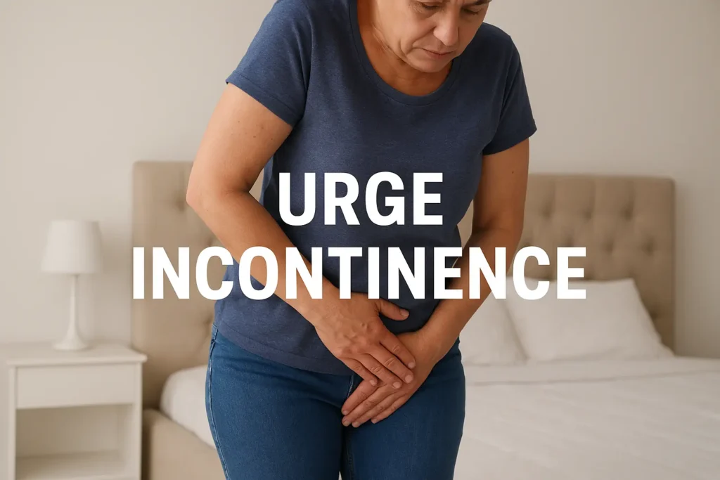 how to manage urge incontinence Barrow symptoms
