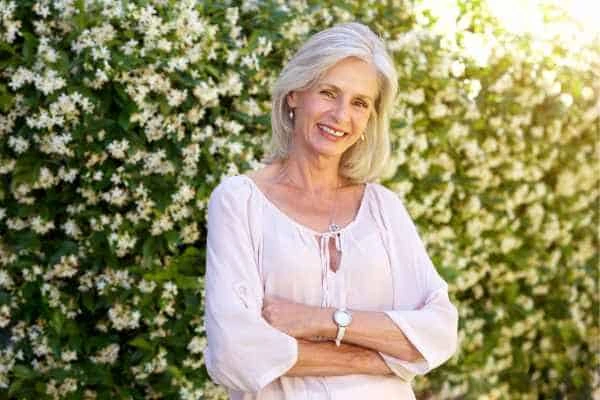 Older woman happy with urinary incontinence treatment Barrow