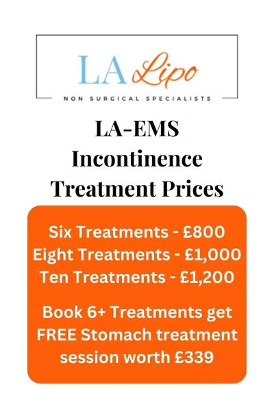 LA-EMS Incontinence Treatment Prices Barrow