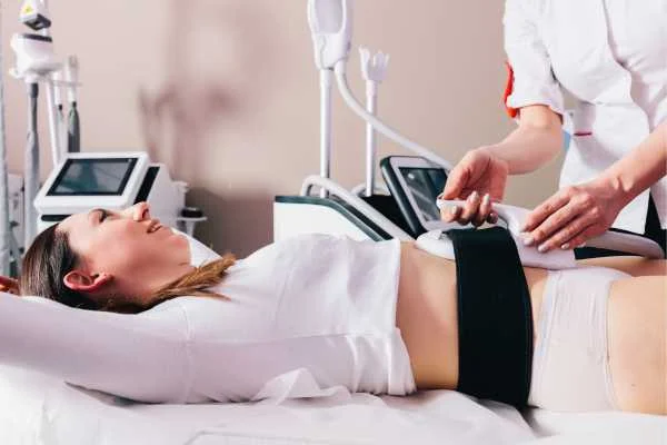 woman having body sculpting to help improve her body image and her mental health Barrow