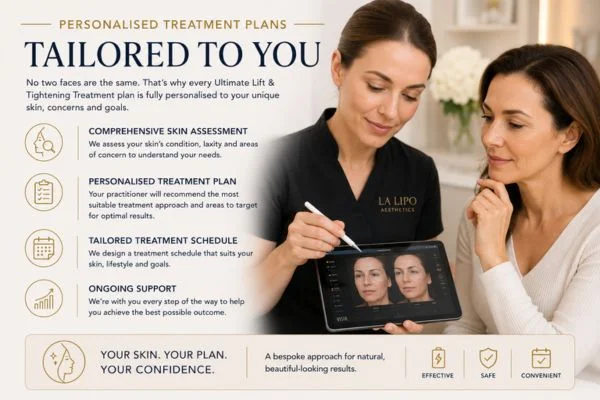 book a consultation about your ultimate lift and tighten treatment Barrow