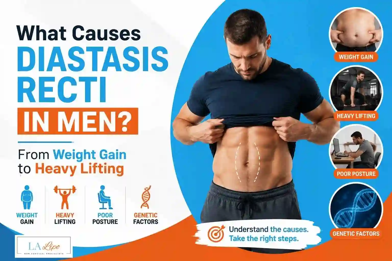 What Causes Diastasis Recti in Men? From Weight Gain to Heavy Lifting Barrow